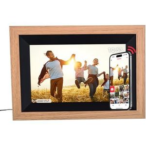 Rollei - Smart Frame Wifi 105 - Digitale Fotolijst - Hout - 9,9 Inch