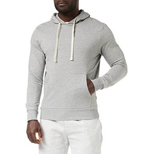 JACK & JONES Heren Jjeholmen Sweat Hood Noos Hoodie, grijs (Light Grey Melange/Reg Fit), L