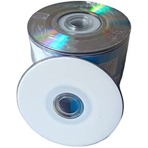 Mini-DVD-R-schijven, bedrukbaar, 8 cm, voor 1,4 GB VCR DVD-camcorder, 50 stuks