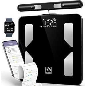 FITINDEX Lichaamssamenstelling schaal, 8 elektroden slimme lichaamsvet schaal