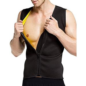 Martiount Zweet Vest voor Mannen Gewichtsverlies Neopreen Sauna Pak Body Shaper Hot Tank Top Metrits Buikvet Brander Afslanken Shapewear