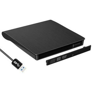DeepFox 9,5 mm USB 3.0 SATA optische drive behuizing kit externe mobiele dvd/cd-rom for laptop zonder