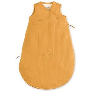 BEMINI - Magic Bag slaapzak 0/3 maanden, 60 cm, Ocker Golden, Tetra Jersey, 1 stuk