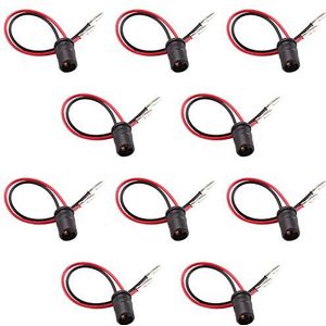 Kinstecks 10 STKS T10 LED Socket Houder LED Gloeilamp Extension Socket Auto Licht Rubber Lamp Houder Lamp Houder voor Auto Motorfiets