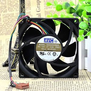 DASA0925B2S DC12V 2.0A 9CM 9025 4-wire PWM temperature control fan