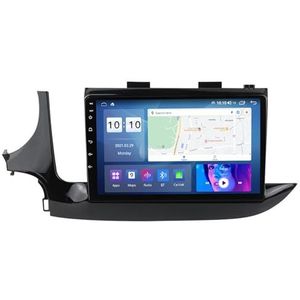 Android 12.0 Car Stereo 9 ""Touch Screen auto audio speler bluetooth stuurwielbediening Voor Buick Encore 2016-2018 auto speler Ondersteunt CarAutoPlay PIP GPS Navigatie Backup Camera (Size : 4+WIFI 1