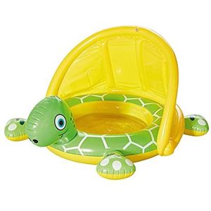 HAP77720 # Aufblasbarer Baby-Pool Turtle Gelb-Grün ca. 94x84x58 cm