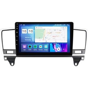 9"" Touch Car Stereo Radio DAB Head Unit GPS Navigatie voor Benz M-Class 2011-2015 Android 12 Autoradio Ingebouwde CarAutoPlay Achteruitrijcamera Ondersteuning DSP Bluetooth USB android auto (Size : 4
