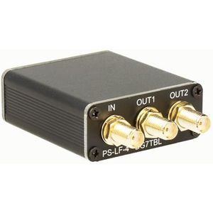 Impulsfoto Antennes HF-verdeler 1-in 4-OUT | 10kHz tot 1,5GHz | 50Ohm | Aansluiting van maximaal 4 ontvangers met een antenne | bijv. voor SDR-ontvangers voor SWL's