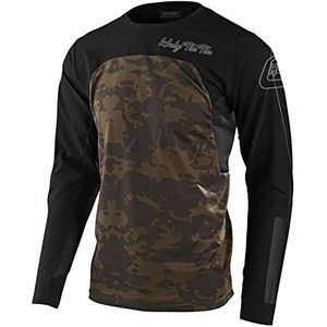 Fietstrui voor heren, MTB-tops, MX MTB lichtgewicht materialen, ademend materiaal, mountainbike lange mouwen, ademend, comfortabel, zacht, vochtafvoerend fietsshirt