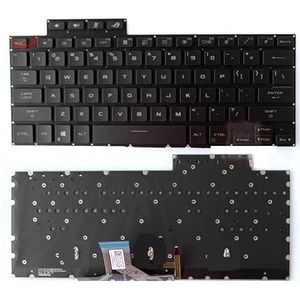 US Backlit toetsenbord voor ASUS voor ROG Flow X13 GV301 GV301QC GV301QH GV301QE Gaming Laptop(2022)