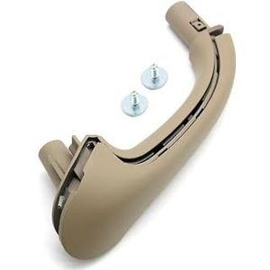 Autoportierhendel Auto Voor Achter Binnendeur Pull Handle Cover Trim Voor Mercedes Voor Benz C Klasse W203 2038101551(Front Right-Beige)