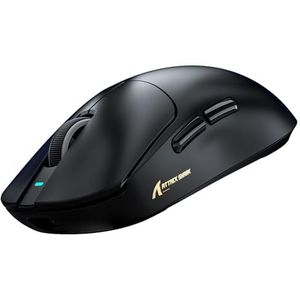 ATTACK SHARK X8ULTRA Mouse for Large Hand, 55g SUPERLIGHT, PixArt PAW3950MAX Gaming Sensor, BT/2.4G Wireless/Wired, Adjustable DPI up to 42000, 500mAh Battery (Black)