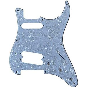 Gitaar Onderdelen Voor Fender Stratocaster 8 Schroef Strat Enkele Coil Gitaar Pickguard (4 Ply White Pearl)