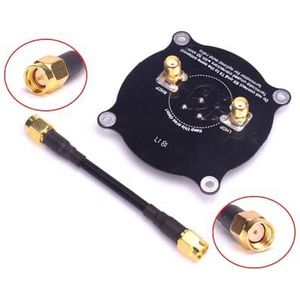 Voor Pagoda 2 / Triple Feed Patch 5.8G 5dBi 50W voor Omnidirectionele Omni voor FPV Flat Panel Pagoda-antenne LHCP/RHCP SMA/RP-SMA(Antenna RP SMA)