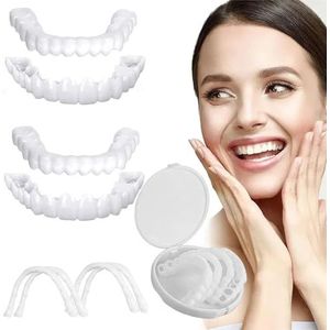 Cosmetische Tanden - Tijdelijke Neptanden Veneers - Snap on Fineren - Voor Man en Vrouw