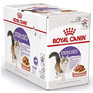 Royal Canin Sterilized Food Cats - 12 x 85 gr package - Total: 1020 gr
