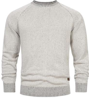 Indicode - INMassum - Gebreide Trui - Stone