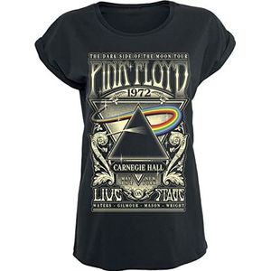 Pink Floyd The Dark Side Of The Moon - Live On Stage 1972 T-shirt zwart 3XL
