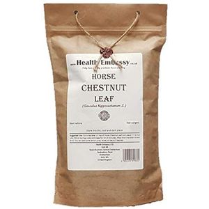 Health Embassy Witte Paardenkastanje Blad (Aesculus Hippocastanum L) Horse Chestnut Leaf (100g)