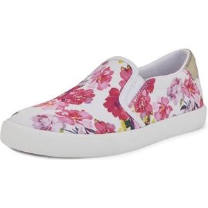 Nine West Vrouwen Lala Sneaker, roze Tea Party Floral Multi 664, 8 UK, Roze Theekransje Bloemen Multi 664, 41 EU