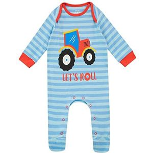 Harry Bear Baby Slaappak Tractor Blauw 86