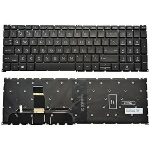 Amerikaans Engels verlicht toetsenbord voor HP voor ZBook Fury 16 G9 G10 SN1A93B