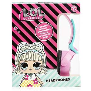 L.O.L. Surprise! Hoofdtelefoon, Over Ear Hoofdtelefoon, voor kinderen, Bedrade Headset voor Reizen