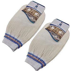 2X Turks Bad Hamam Handschoen Spa Set Kese Body Exfoliërende Scrub Peel Spa Cellilute Remover Mitt Kelebek