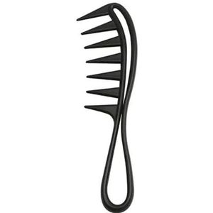 Haarkam Zwart Gesneden Kam Kapperszaak Kapsalon Appelkam Brede Tand Push Edge Heren Haar Gereedschap Kapper Accessoires (Maat: 5)