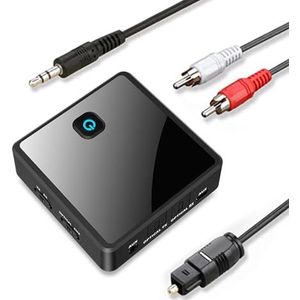 Isobel - Bluetooth 5.0 - Draadloze Audio Adapter - Oplaadbaar - Dual Link