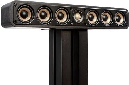 Polk Audio Signature Elite ES35 Center Speaker - Hi-Res, Dolby Atmos, DTS:X Compatibel, Slank Design - Zwart