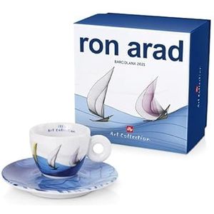 illy Art Collection Ron Arad Barcelona Espresso Cup Set (One Cup + One Saucer)