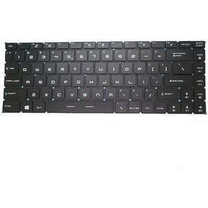 Laptop zonder verlicht toetsenbord voor MSI PS42 8RB PS42 8M MS-14B PS42 8RC MS-14B2 PS42 8RA 8MO MS-14B3 Engels Nieuw