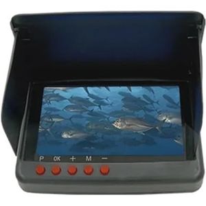 5 inch monitor 4K camera kit met DVR draagbare onderwater viscamera nachtzicht for zee/rivier ijsvissen 15 m kabel Geschikt voor slecht zicht