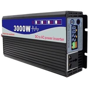 Spanningsomvormer 110V 120V 220V 230V 240V 3000W 4000W 5000W Vermogen 60V 72V Naar AC 110V 220V Converter Zonne-energie Auto Zuivere Sinus Omvormer Omvormer(72V,230V(50Hz),3000W)