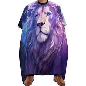 Kapper Cape Paars In Ruimte Salon Cape Unisex Haar Snijden Cape Premium Kappers Cape Voor Herbruikbare Thuis Kapper Accessoires 140x168cm