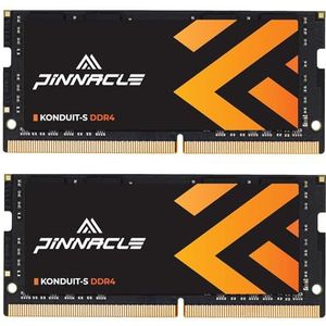 Timetec Pinnacle DDR4 3200 MHz (goud 2933 MHz goud 2666 MHz) PC4-25600 Non-ECC Unbuffered 1,2 V CL22 1Rx8 Single Rank 260 Pin SODIMM Laptop Notebook RAM (Pinnacle 3200MHz 32GB Kit(2x16GB) SODIMM)