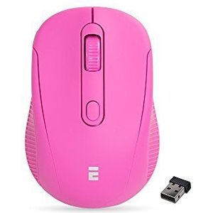 Everest SM-300 Usb Purpere 4D Optische Alkalische Batterij Draadloze Muis