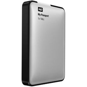 Western Digital 500 GB My Passport for Mac - externe harde schijf (500 GB, 2,5 inch, 3.0 (3.1 Gen 1), zwart, zilver)