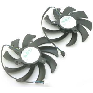 2 stuks GA91S2U 85mm DC12V 0.40A 4-pins VGA-ventilator voor PNY RTX4060ti 4070 4070S VERTO dubbele grafische kaartkoeling