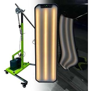 PDR Light 95cm Heavy Duty PDR LED Lamp Reflector Board Dent Repair Tools Lichtreflectiebord met verstelbare houder Handgereedschapset Batterij niet inbegrepen