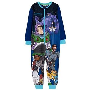 Buzz Lightyear Onesie Voor Jongens Pyjama Kinderen Fleece Rits All In One Toy Story Pjs Loungewear, Meerkleurig, 4-5 jaar