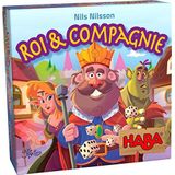 HABA Roi & Compagnie, jeu de hasard délicat for 2 à 5 joueurs, à partir de 8 ans, jeu de société passionnant for toute la famille, 303486