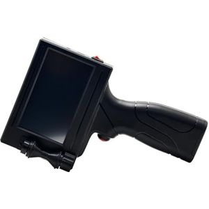 Handheld inkjetprinter, Draagbare handheld inkjetprinter, batchnummer labelpatroonprinter, niet-vervagende bedrukking op kartonnen plastic zakken,Kantoorprinter(No cartridges)
