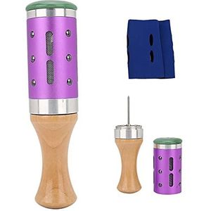 Roller Massager, Paarse Moxibustion Stick, voor Shincare Huid Aanscherping Verminderen Rimpels Verminderen Wallen
