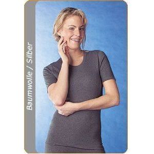 Shirt 1/4 mouw unisex Gr. L ANTISEPTondergoed ondergoed met puur zilver art:6591