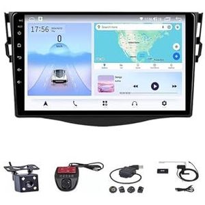Android 13 Multimedia Speler Auto Radio GPS Navigatie Draadloze Carplay Auto Plug En Play Voor Toyota RAV4 3 XA30 2005-2013(4G+WIFI 2G+32G)