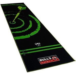 Carpet Mat 140 groen, darttapijt met antislip onderkant van rubber, milieuvriendelijke toernooi-dartmat met officiële afstand tot het dartbord, 237 x 80 cm, optimale bescherming voor darts en tips