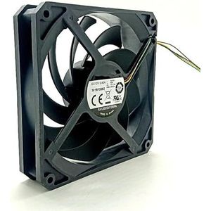 LMNCBVYA FA12025M12BPA 120mm Computer Cooling Fan - 12V 0.45A Quiet 4-Wire CPU Fan for PC Cooling